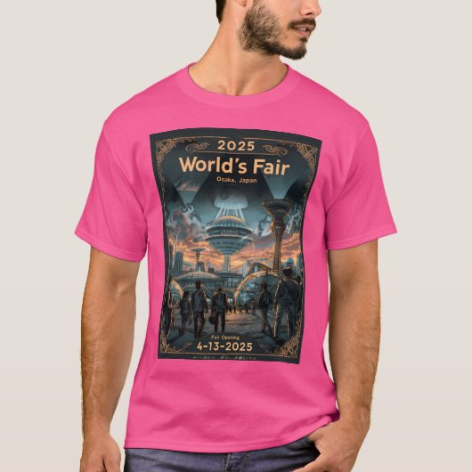 2025 World Expo - World's Fair Poster Art T-shirt (Voorkant)