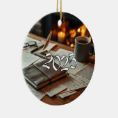 2025 Writer Keramisch Ornament (Rechts)