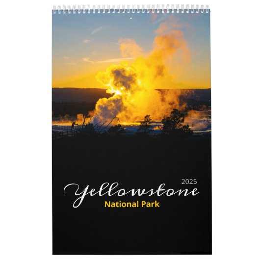 2025 Yellowstone National Park Kalender (Hoes)