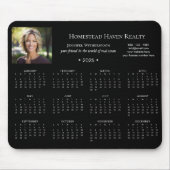 2025 Zakelijke fotokalender -BLK Muismat (Voorkant)