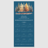 2025 Zakelijke Magnetische Kalender - Bos (Voorkant)