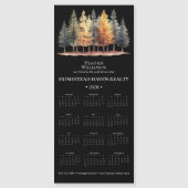 2025 Zakelijke Magnetische Kalender - Forest/BLK (Voorkant)