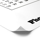 2025 Zakelijke promotie groot Poster (Hoek)