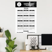2025 Zakelijke promotie groot Poster (Thuiskantoor)