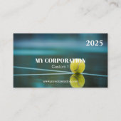 2025 Zakelijke Sport Pocket Kalender Visitekaartje (Voorkant)