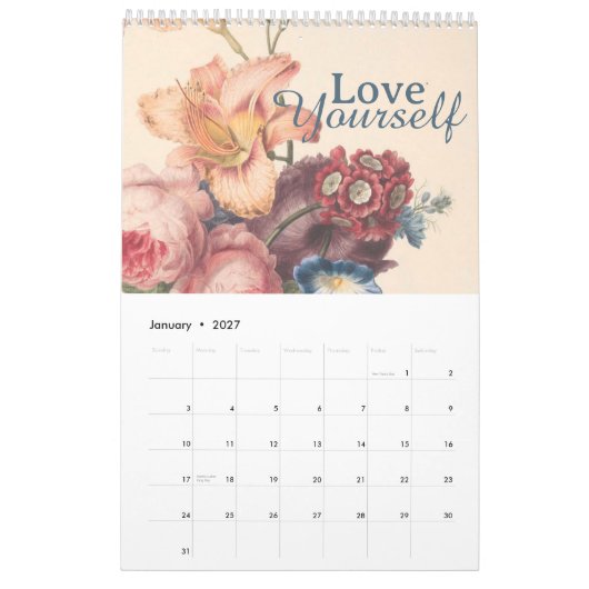 2025 zelfgroei offerte aangepaste agenda kalender (Jan 2027)