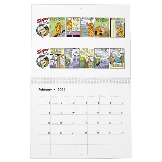 2025 Zippy Kalender door Bill Griffith (Feb 2026)