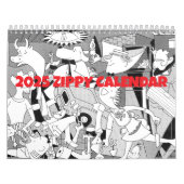 2025 Zippy Kalender door Bill Griffith (Hoes)