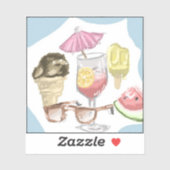 2025 Zomer Creativiteit Contest MiaPrep Winnaar Sticker (Vel)