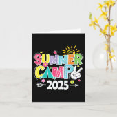 2025 Zomerkamp 2025 Zomervakantie Matching Fam Kaart (Gele Bloem)