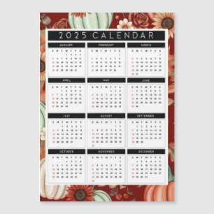 2025 Zonnebloem Flyer Kalender – Year-at-a-Glance