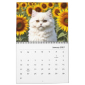 2025 Zonnebloem Katten Kalender (Jan 2027)
