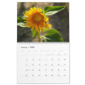 2025 Zonnebloemen Kalender (Jan 2026)