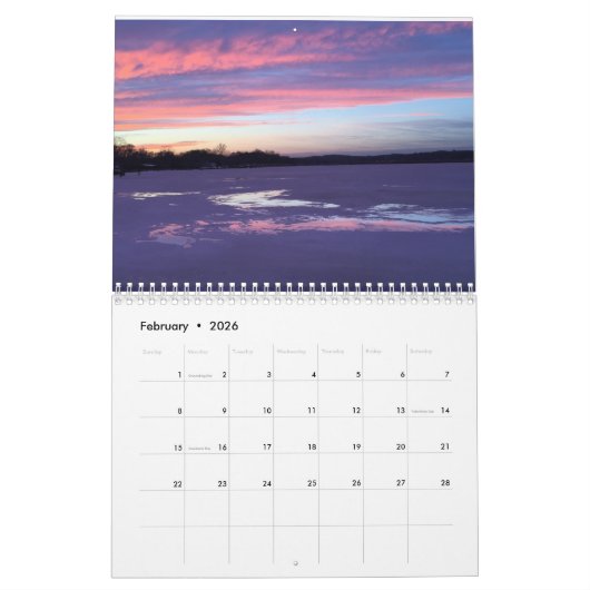2025 Zonsondergang Kalender (Feb 2026)