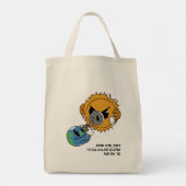 2025 Zonsverduistering Photobomb gepersonaliseerd Tote Bag (Achterkant)