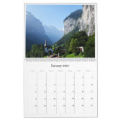 2025 Zwitserland natuur & landschapsfoto Kalender (Jan 2026)
