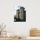 20263 Gatehouse Raglan Castle copy Poster (Keuken)