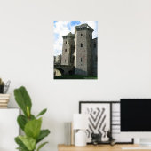 20263 Gatehouse Raglan Castle copy Poster (Thuiskantoor)