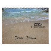 2026 12-Maand Ocean Uitzichten Kalender (Hoes)