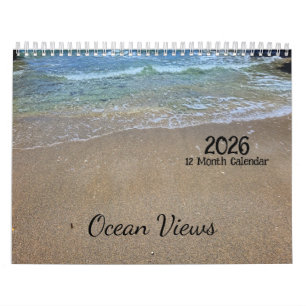 2026 12-Maand Ocean Uitzichten Kalender