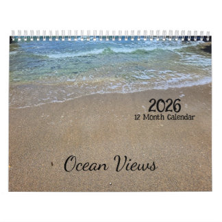 2026 12-Maand Ocean Uitzichten Kalender