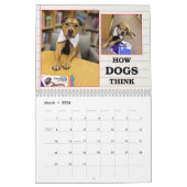 2026 12 month Calendar BiblioPup: Luna & Books Kalender (Mar 2026)