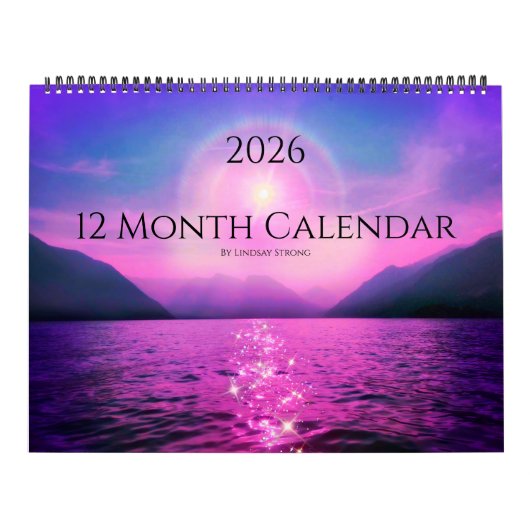 2026 12 Month Calendar by SSTRANGECLOUDSS Kalender (Hoes)