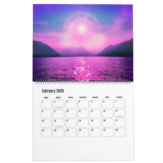 2026 12 Month Calendar by SSTRANGECLOUDSS  Kalender (Feb 2026)
