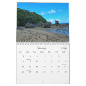 2026 12-Month Rocks of Okinawan Oceans Calendar Kalender (Feb 2026)