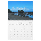 2026 12-Month Rocks of Okinawan Oceans Calendar Kalender (Jan 2026)