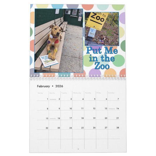 2026 15 Kalender BiblioPup: Luna & haar Fave Books (Feb 2026)