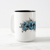 2026, 15OZ TWO TONE COFFEE MUG TWEEKLEURIGE KOFFIEMOK (Voorkant links)