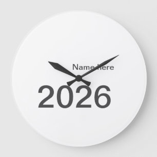 2026 2027 2028 naam titel hier jaar vet letter grote klok
