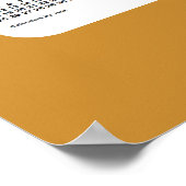 2026-2027 Gold 2 Year Wall Agenda van Janz Poster (Hoek)