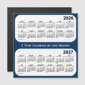 2026-2027 Politiedoos Blauw 2 jaar Agenda van Janz (Voorkant / Achterkant)