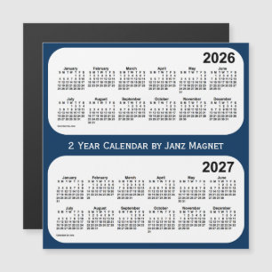 2026-2027 Politiedoos Blauw 2 jaar Agenda van Janz