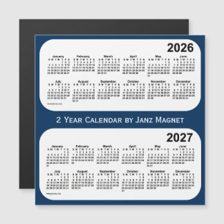 2026-2027 Politiedoos Blauw 2 jaar Agenda van Janz