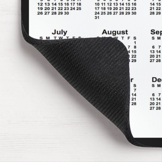 2026-2028 Agenda zwart-wit 3 jaar door Janz Muismat (Hoek)