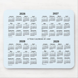 2026-2029 Alice Blue 4 Year Agenda van Janz Muismat