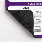 2026-2029 Paarse feestdag door Janz Muismat (Hoek)