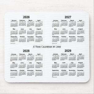 2026-2029 White 4 Year Agenda van Janz Muismat