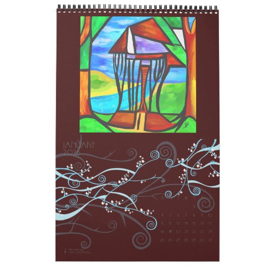 2026 (202x) met Fantabuloustef Arts Kalender (Jan 2026)