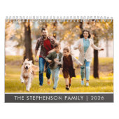 2026 5 foto's per maand en 2026 jaar in een oogops kalender (Hoes)