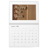 2026 Aangepaste foto-bureaublenderkalender Kalender (Jan 2027)