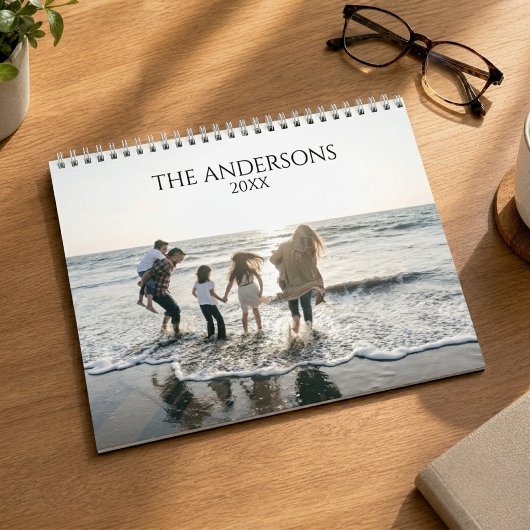 2026 Aangepaste Fotokalender | Aangepaste Tekst  Kalender