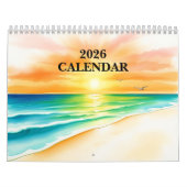 2026 Aangepaste Fotokalender Kalender (Hoes)