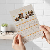 2026 Aangepaste Fotokalender Magnetische Kaart