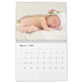 2026 Aangepaste wandkalender | Familiefotogift Kalender (Feb 2026)