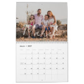 2026 Aangepaste wandkalender | Familiefotogift Kalender (Mar 2027)