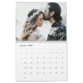 2026 Aangepaste wandkalender | Familiefotogift Kalender (Jan 2027)